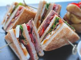 Club sandwich with Beef 